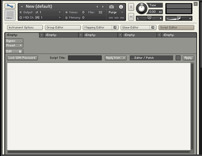 kontakt script editor